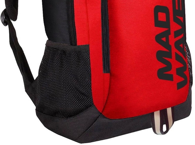 MAD WAVE PLECAK BACKPACK CITY RED  42x29x18 cm M112903005